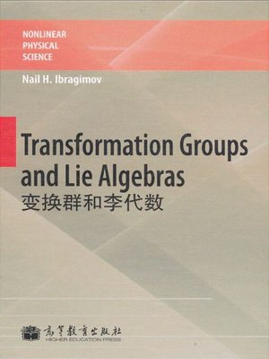 cover image of Transformation Groups and Lie Algebras